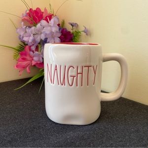 Rae Dunn Naughty and Nice White Mug 🎅🏻🧑🏻‍🎄
